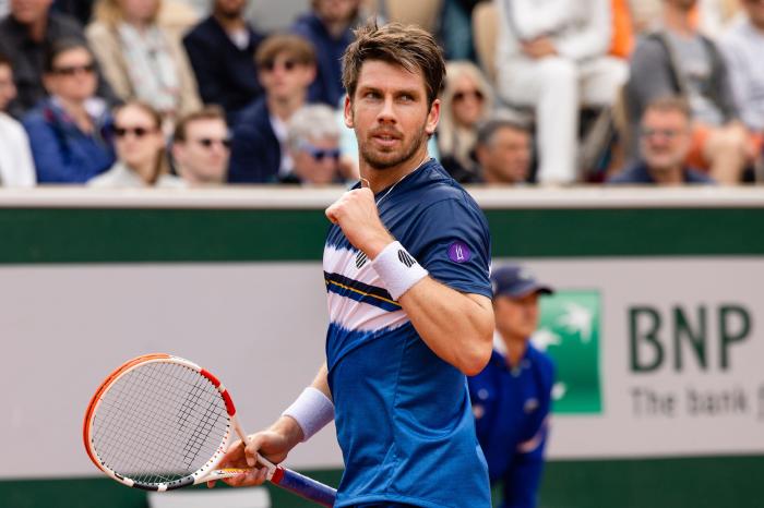Cameron Norrie books his spot in the second round of the French Open