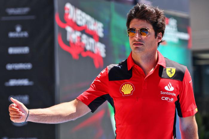 Carlos Sainz expected to challenge for race win in his Ferrari