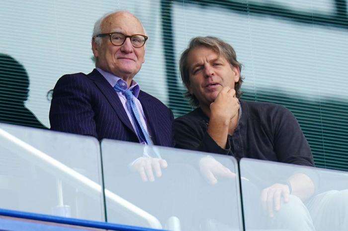 Chelsea chairman Bruce Buck and Todd Boehly
