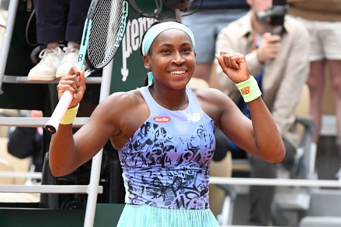 Coco Gauff inspired by Emma Raducanu as she reaches last eight at French Open