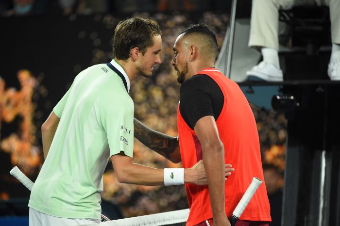 Australian Open: Daniil Medvedev slams fans with 'low IQ' after beating Nick Kyrgios