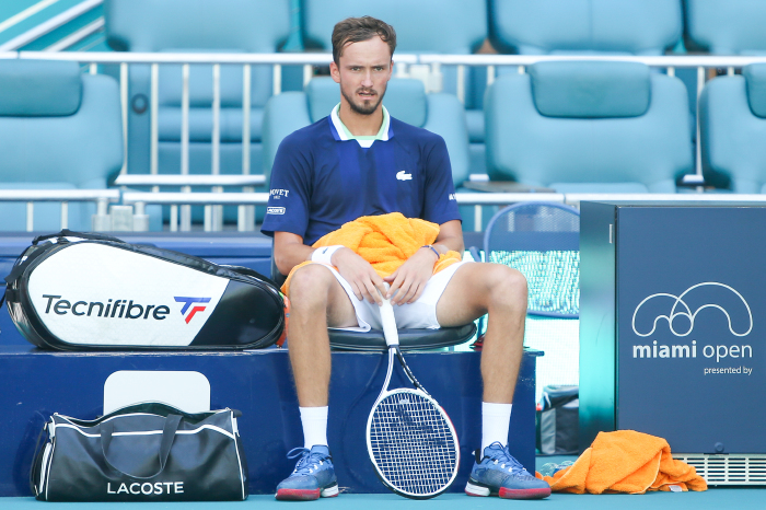 Daniil Medvedev announced he needs hernia surgery after the Miami Open