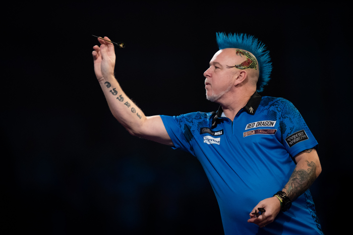 Peter Wright beat Gary Anderson to book his place in the final