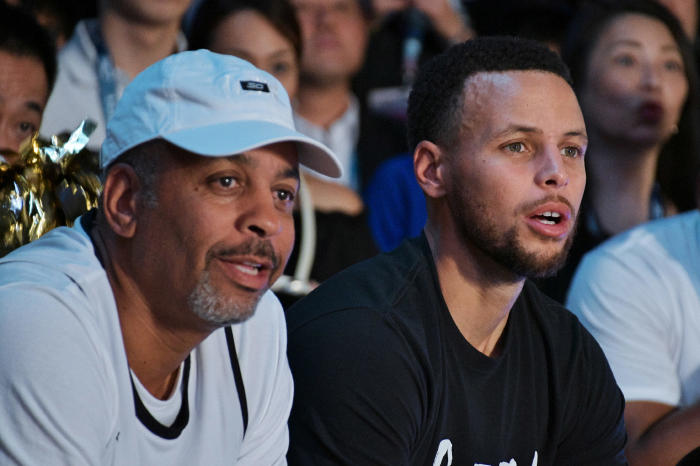 Dell and Steph Curry