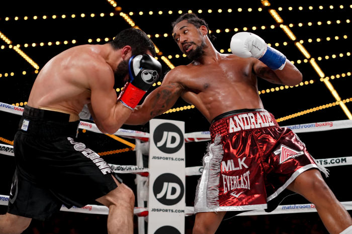 Demetrius Andrade in action