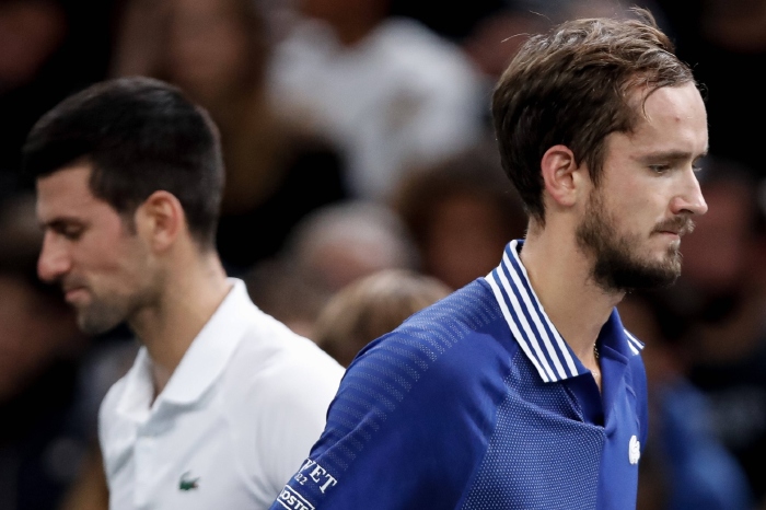 Novak Djokovic is back as world number one following Daniil Medvedev's brief reign