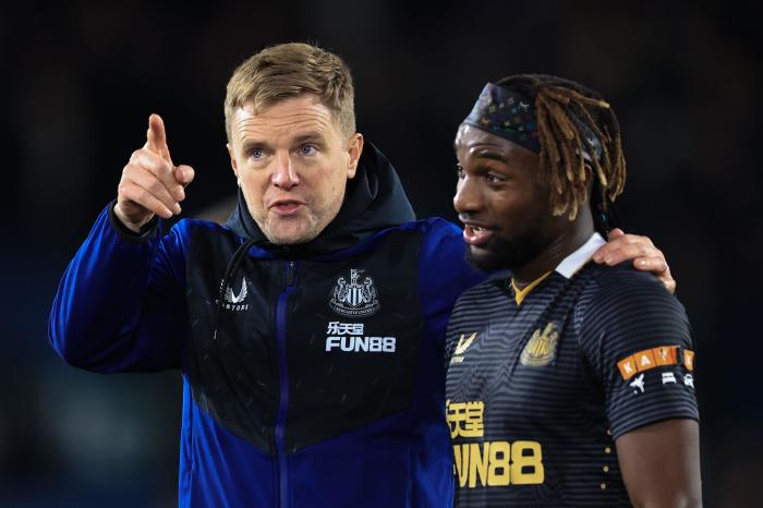 Eddie Howe called a team meeting over Allan Saint-Maximin's comments