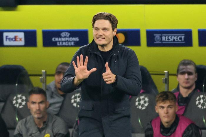 Borussia Dortmund head coach Edin Terzic