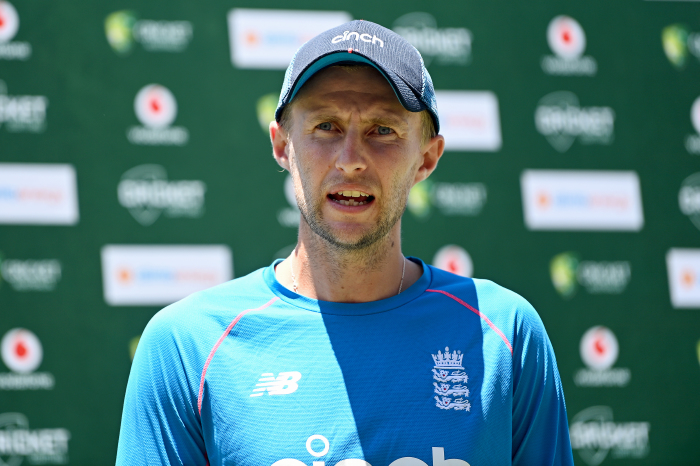 Joe Root speaking to the media ahead of the fourth Ashes Test.