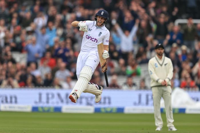 England's Joe Root hits the winning runs in first Test against New Zealand