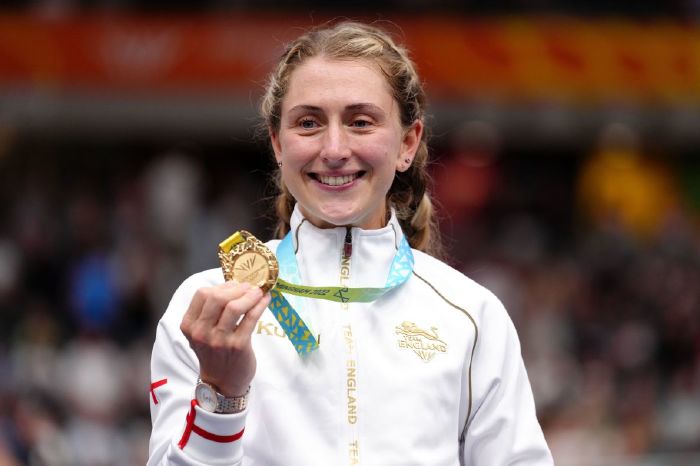 Dame Laura Kenny delivered Commonwealth gold for England