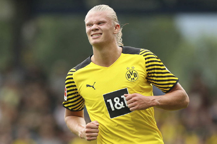 Borussia Dortmund forward, Erling Haaland