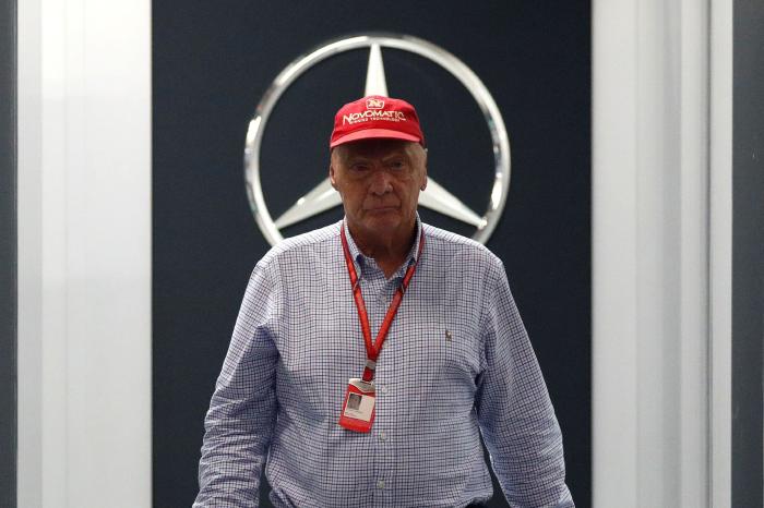 Niki Lauda at Mercedes