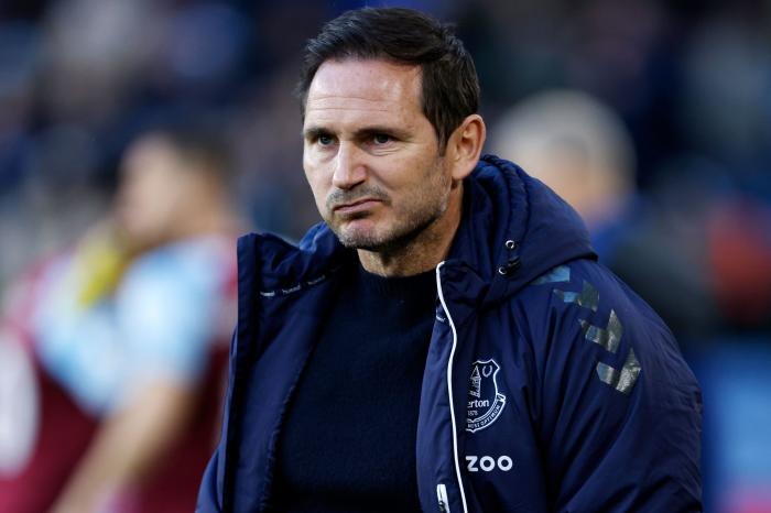 Everton manager Frank Lampard