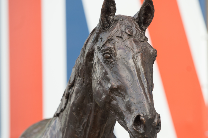 A bronze of the great Frankel