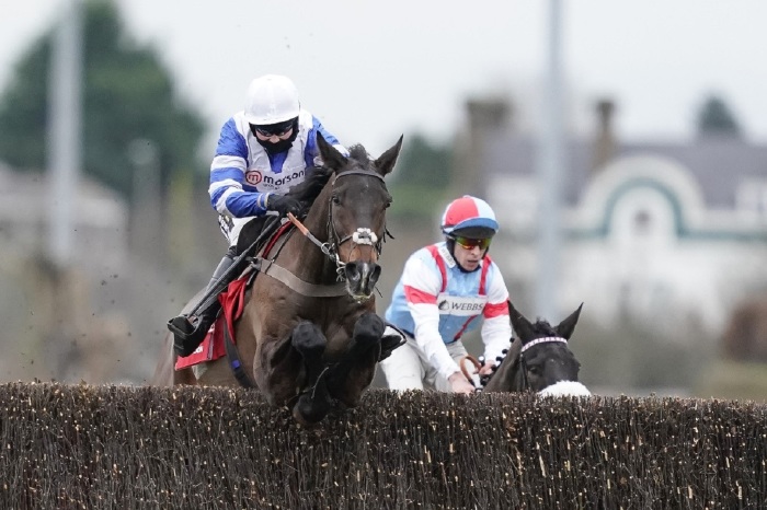 Frodon and Bryony Frost (left) won the 2020 renewal