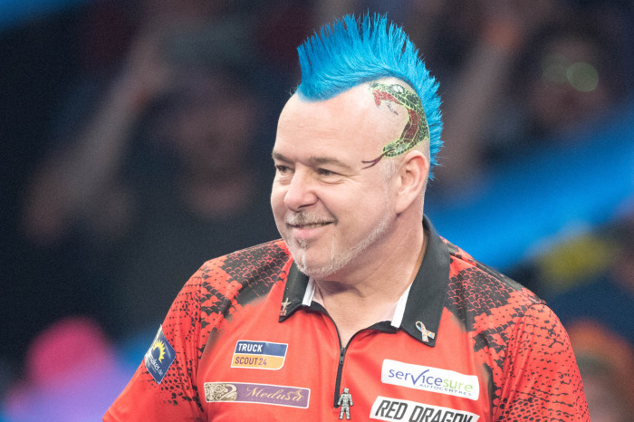 Current world champion Peter Wright
