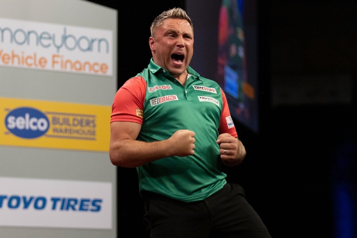 Gerwyn Price for Wales in World Cup of Darts
