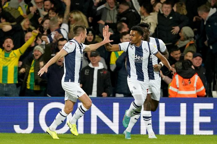 Grady Diangana’s 15th-minute tap-in won the game for West Brom
