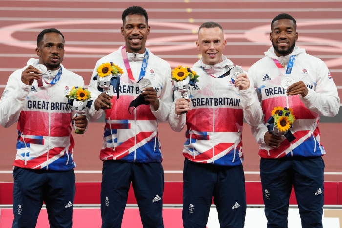 Great Britain's 4x100m relay team's medal celebrations were cut short when CJ Ujah failed a drugs test