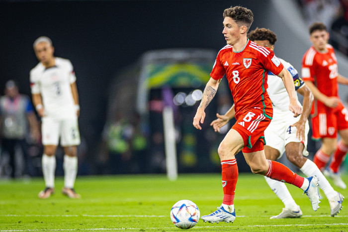 Harry Wilson for Wales against USA World Cup Nov 22