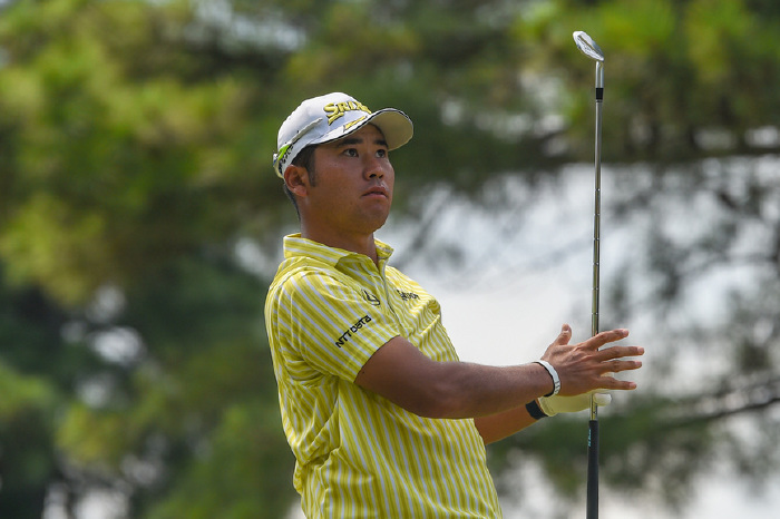 Japan’s golfing hero recovered from a front nine final round stumble to complete victory at the Narashino Country Club.
