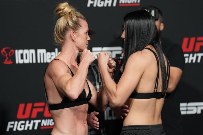 Holly Holm was stunned by Ketlen Vieira in Fight Night 206