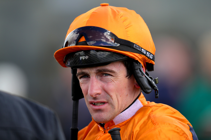 Jockey Brian Hughes who is prepared to put himself through the wringer in defence of his jockeys' championship