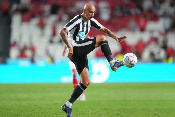 Newcastle midfielder Jonjo Shelvey
