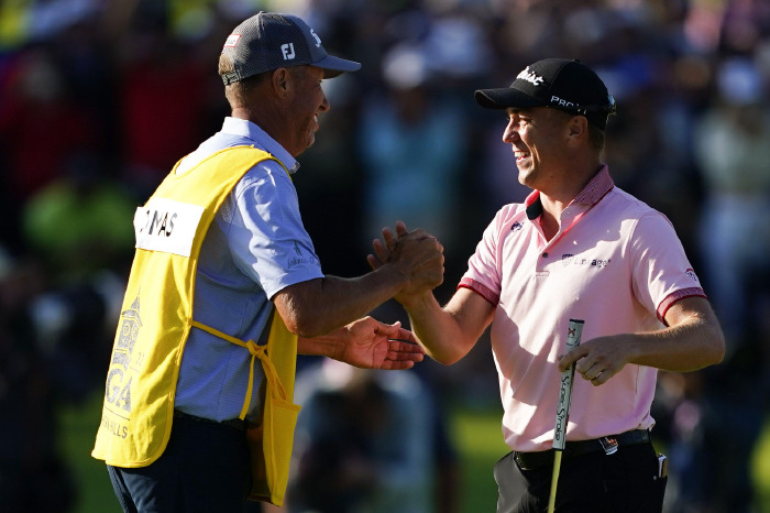 In the last 25 years only five golfers have overcome such a pre-final round position.