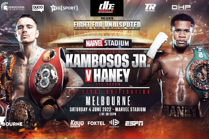 George Kambosos Jr and Devin Haney to fight for undisputed lightweight title in Australia