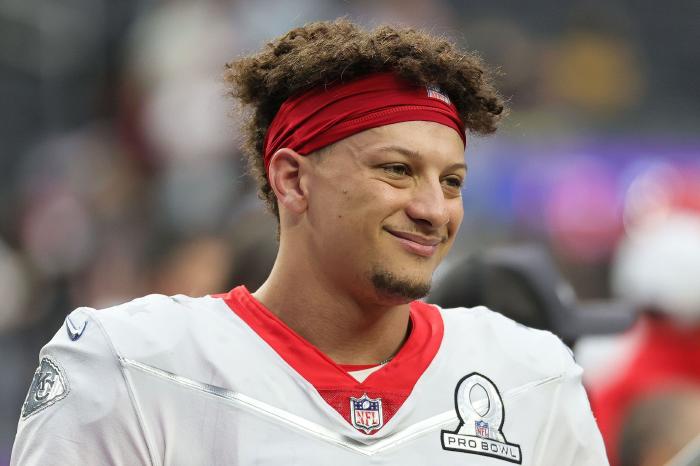 Patrick Mahomes in action for the Kansas City Chiefs