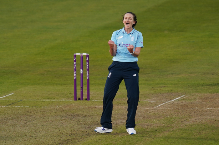 England bowler Kate Cross