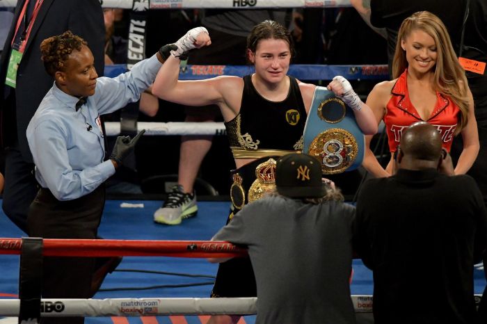 Eddie Hearn reveals three fighters in line to face Katie Taylor next