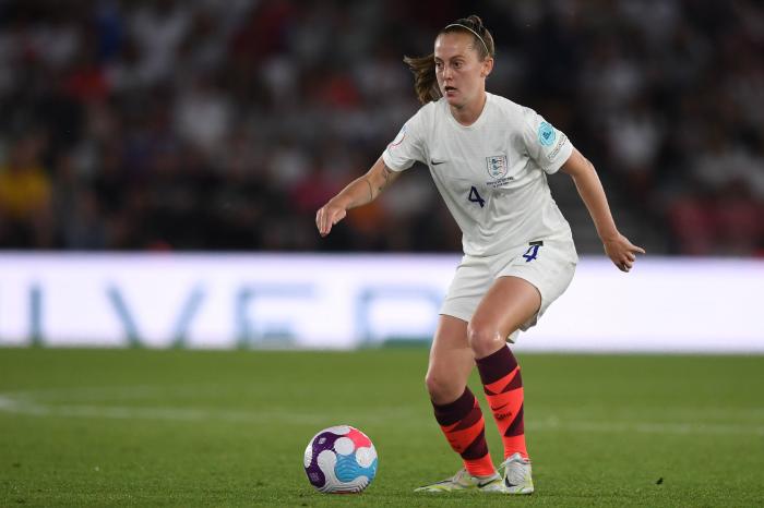 Keira Walsh in action for England