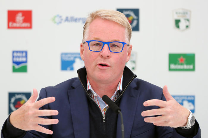 Keith Pelley - chief executive of DP world tour