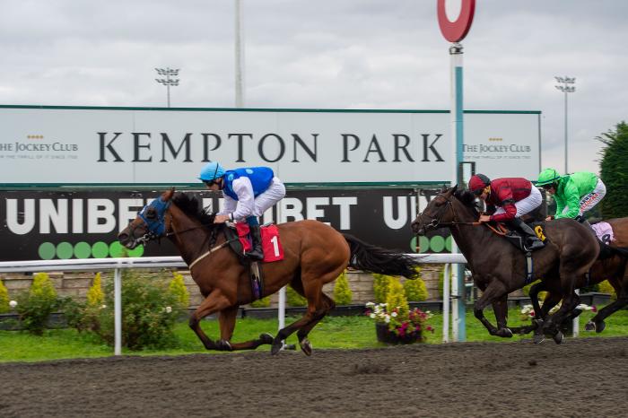 Power Under Me ridden by Colin Keane (centre) on their way to winning the Hatstone Solicitors Waterford Testimonial Stakes at Curragh racecourse