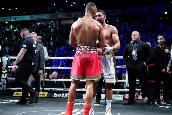 Could there be a rematch between Amir Khan and Kell Brook this year?