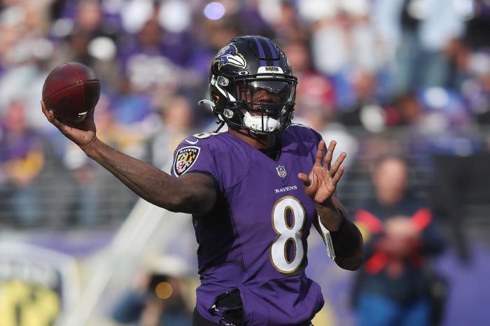 Baltimore Ravens  quarterback Lamar Jackson