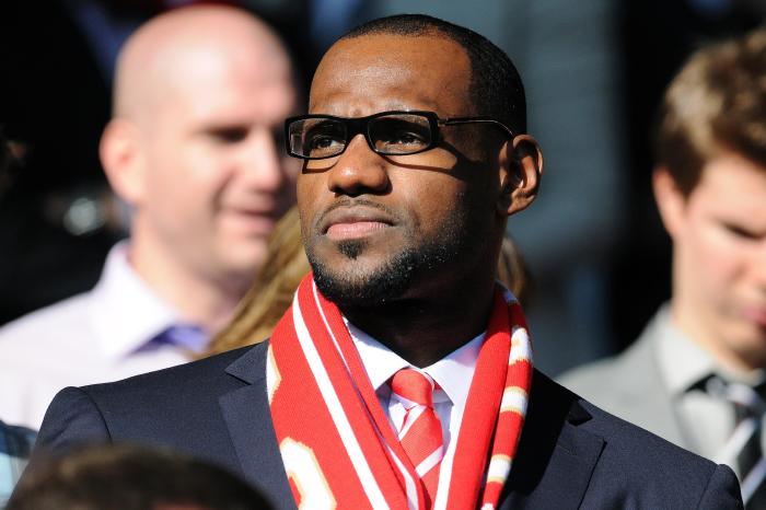 LeBron James owns a small stake in Liverpool