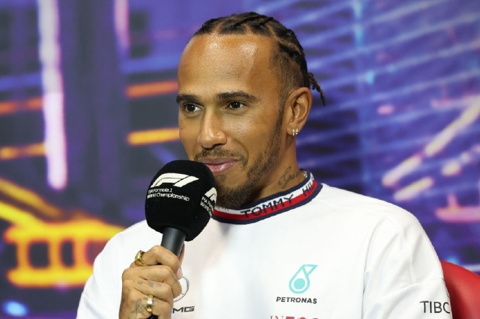 Lewis Hamilton in Singapore