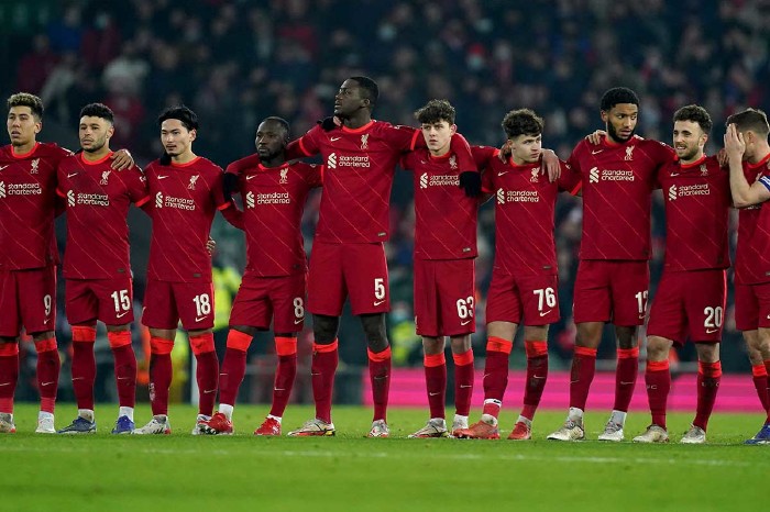 Liverpool claim they are unable to field a team for their Carabao Cup semi-final first leg