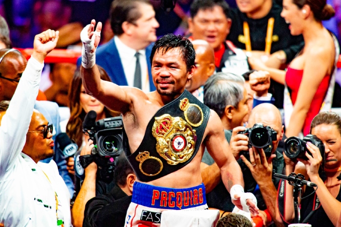 Manny Pacquiao names new opponent after Errol Spence Jr. pulls out