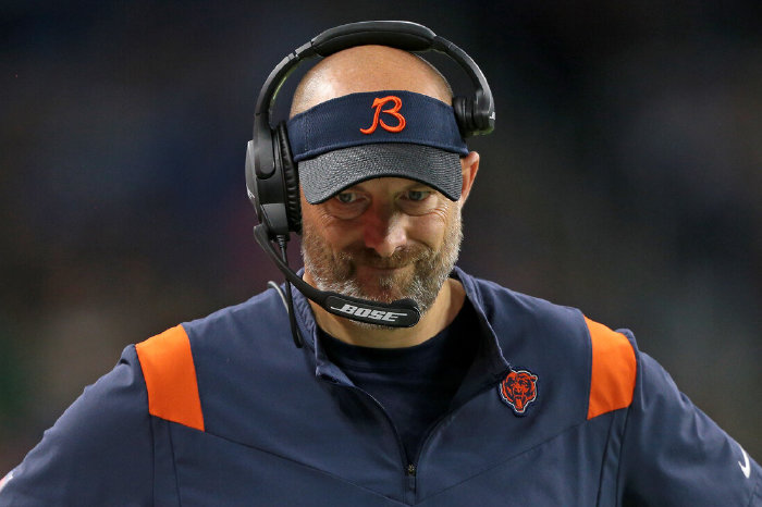 Matt Nagy sacked Chicago Bears coach