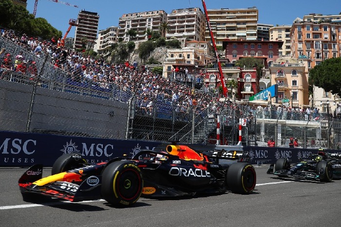 Max Verstappen in Monaco