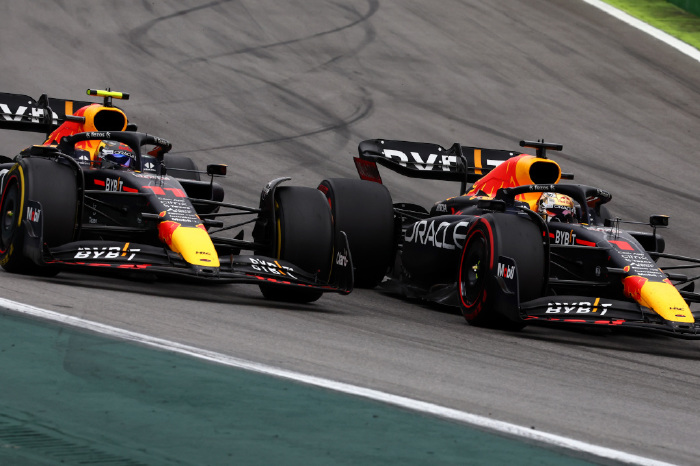 Max Verstappen Sergio Perez Sao Paolo Grand Prix November 2022.jpg