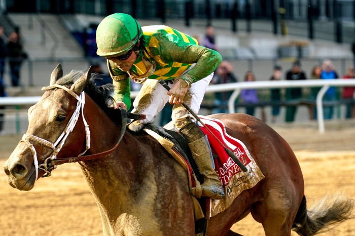 Mo Donegal rattles home late to take the Belmont Stakes