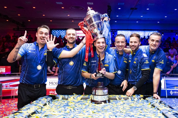 Team Europe at the Mosconi Cup