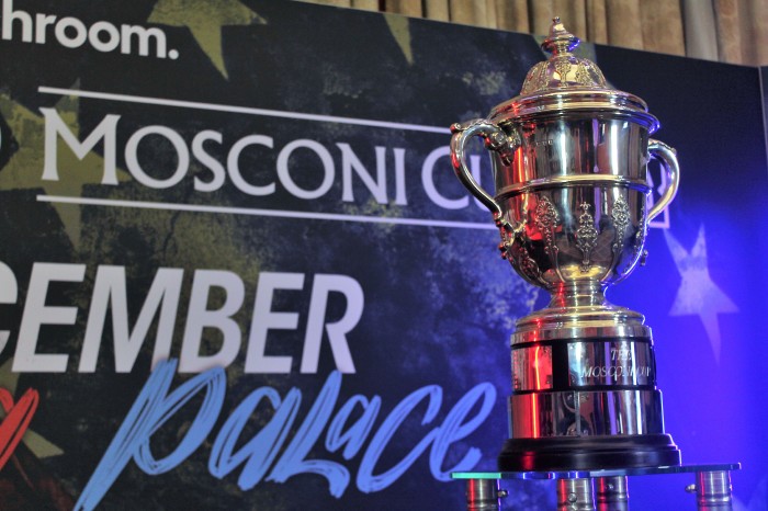 Europe are looking to defend their Mosconi Cup trophy