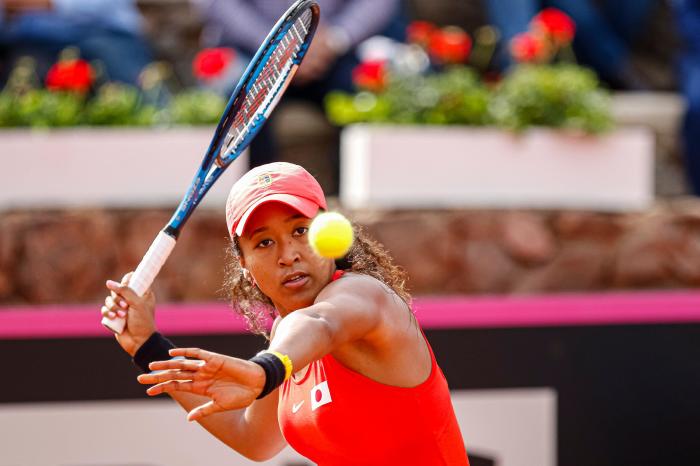 Naomi Osaka has learned some clay tips from Rafael Nadal